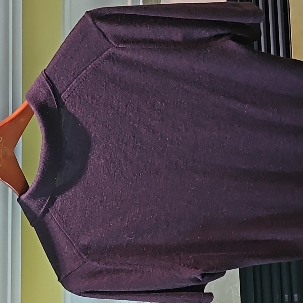 Reiss Men’s Plum Short-Sleeve Polo - Picture 4 of 4
